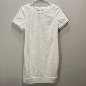 Julia Jordan white scuba dress